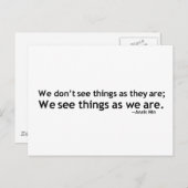 Anais Nin Motivatie offerte Briefkaart (Voorkant / Achterkant)