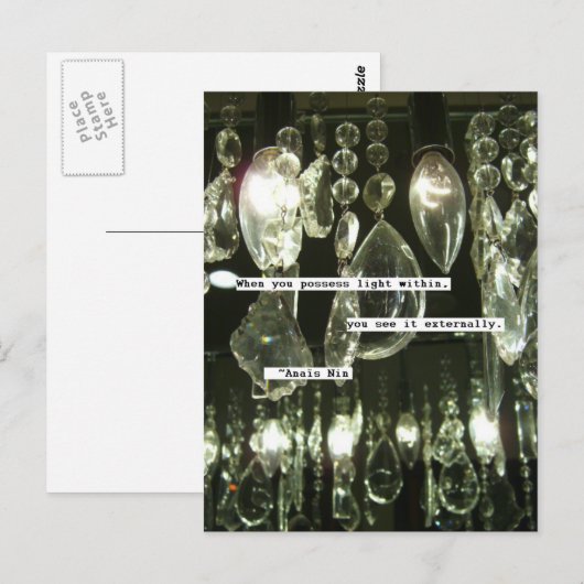 Anais Nin quote Briefkaart (Voorkant / Achterkant)