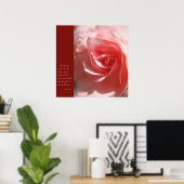 Anais Nin Quote Poster in Roze (Thuiskantoor)