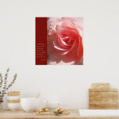 Anais Nin Quote Poster in Roze (Keuken)