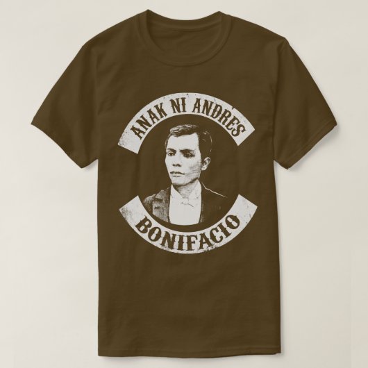 Anak Ni Andres Bonifacio trotse Filipijnse slogan T-shirt (Design voorkant)