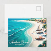 Anakao-strand Madagaskar Briefkaart (Voorkant / Achterkant)