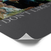 Anakin &amp; Padme Movie Ster I Don't Like Sand  Poster (Hoek)