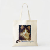 Anakin Two Legged Cat Cute Kitten Canvas tas Close (Voorkant)