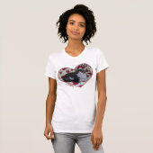Anakin Two Legged Cat Ladybug Hearts Kitten Tshirt (Voorkant volledig)