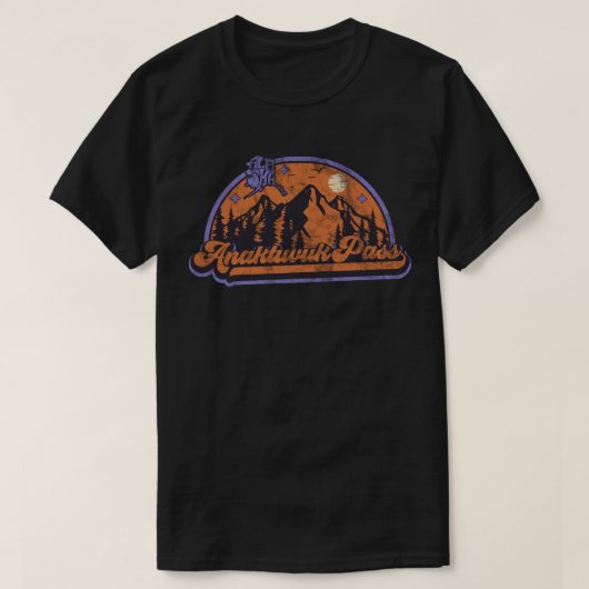Anaktuvuk Pass, Alaska T-shirt (Design voorkant)