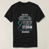 ANAL Cancer Warrior I am the Storm2067 T-shirt (Design voorkant)