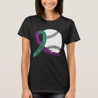 Anale kankerbewustwording, alleen maar slaan op ho t-shirt
