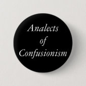 Analecten van de Button van het infusionisme (Voorkant)