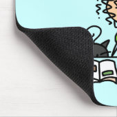 Analfabeet volk Humor Muismat (Hoek)