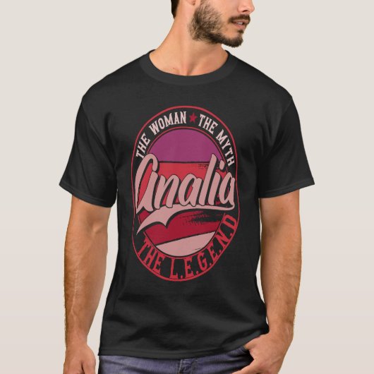 Analia the Lady of Myth the Legend T-shirt (Voorkant)