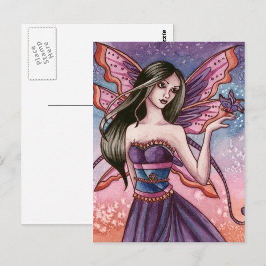 Analiese - Briefkaart voor botervliegen (Voorkant / Achterkant)