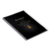 analist notitieboek (Rechterzijde)