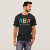 analist toegepast gedrag t-shirt (Voorkant volledig)