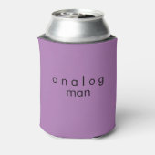 Analog Man Lavendel Schuim Blikkoeler Blikjeskoeler (Blikje Achterkant)