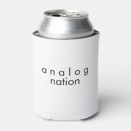 Analog Nation Witte schuim blikje koeler