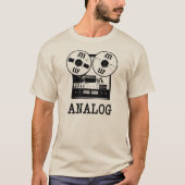 ANALOG TAPE REEL T-SHIRT (Voorkant)