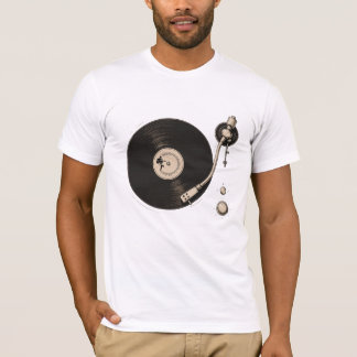 Analog Vinyl Turntable Vibes T-shirt