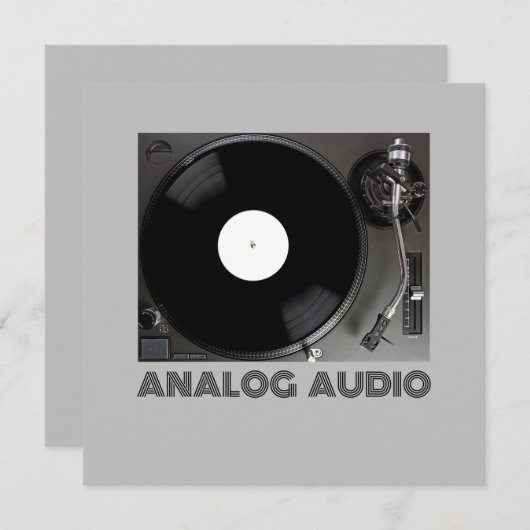 Analoge audio kaart (Voorkant / Achterkant)