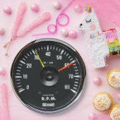  analoge automatische Tachometer Borden Papieren Bordje (Feest)