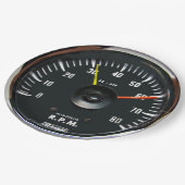  analoge automatische Tachometer Borden Papieren Bordje (Gekanteld)
