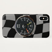 analoge automatische Tachometer-racering Case-Mate iPhone Case (Achterkant (horizontaal))