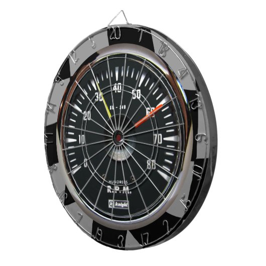  analoge automatische Tachometer-racering Dartbord (Voorkant Rechts)