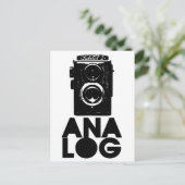 Analoge! Briefkaart (Staand voorkant)