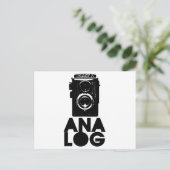 Analoge! Briefkaart (Staand voorkant)