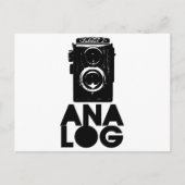 Analoge! Briefkaart (Voorkant)