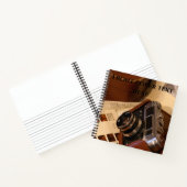  analoge camera in leder bruin hoesje notitieboek (Binnen)