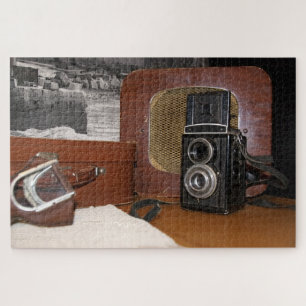 analoge camera-recorder legpuzzel