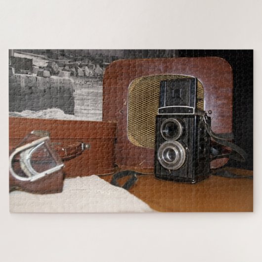  analoge camera-recorder legpuzzel (Horizontaal)