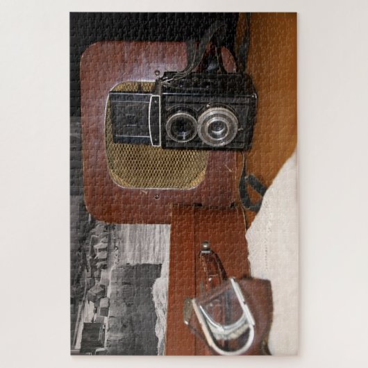 analoge camera-recorder legpuzzel (Verticaal)