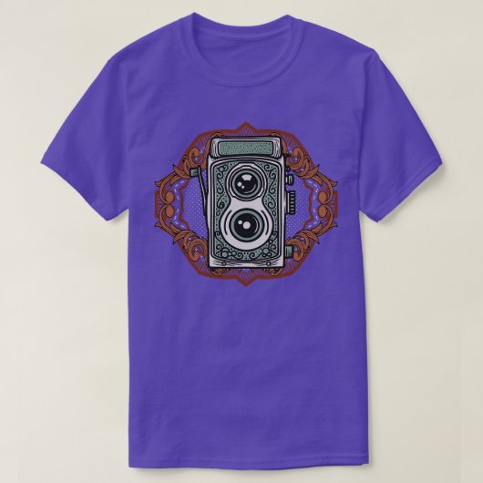 analoge camera t-shirt (Design voorkant)