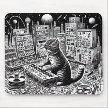 Analoge Cat Symphony Mousepad