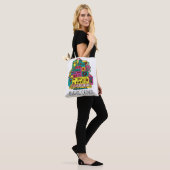 analoge crowddoedel tote bag (Op model)