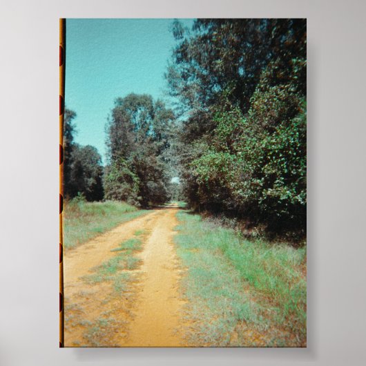 Analoge film - Red Dirt Road Poster (Voorkant)