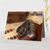 analoge fotocamera Retro Kaart (Gele Bloem)