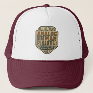 Analoge Human Club Trucker Hat -  & vet Pet