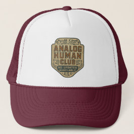 Analoge Human Club Trucker Hat -  & vet Trucker Pet