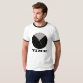 Analoge klok t-shirt (Voorkant volledig)