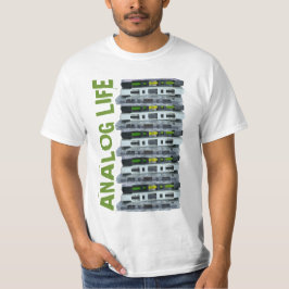 Analoge Life Cassettebandje Music Lover T-shirt