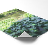 Analoge Lily Pad fotografie Poster (Hoek)