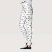 Analoge meisje witte leggings (Links)