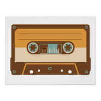 Analoge Mix Tape Cassette
