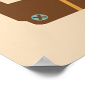 Analoge Mix Tape Cassette Poster (Hoek)