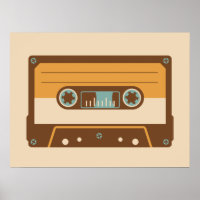 Analoge Mix Tape Cassette