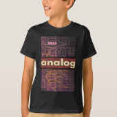 analoge modulaire Synthesizer Retro Synth Producer T-shirt (Voorkant)