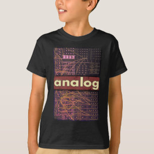analoge modulaire Synthesizer Retro Synth Producer T-shirt